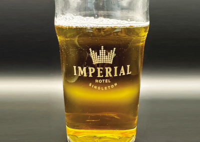 Promotional bar glassware